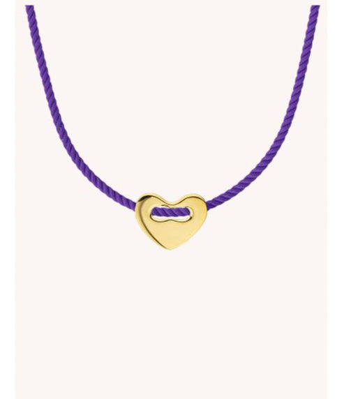 Corazon Necklace - Purple