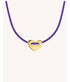 Corazon Necklace - Purple