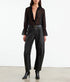 Shon Leather Pants - Black