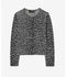 Keelah Cardigan - Pebble Grey Heather/Black Cheetah
