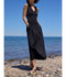 The V-Neck Dress - Black