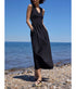 The V-Neck Dress - Black