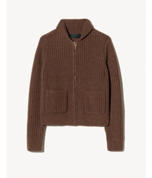 Tessen Cardigan - Dark Camel