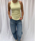 Jameela Racerback Tank - Citron