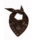 Rodeo Merino Triangle Scarf - Chocolate