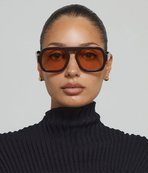 Jane Sunglasses - Deep Red