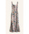 Adele Silk Dress - Melon Bloom