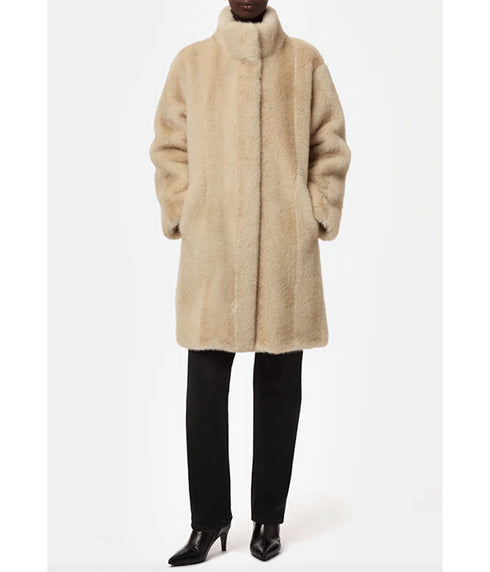 Blair Coat - Latte Multi