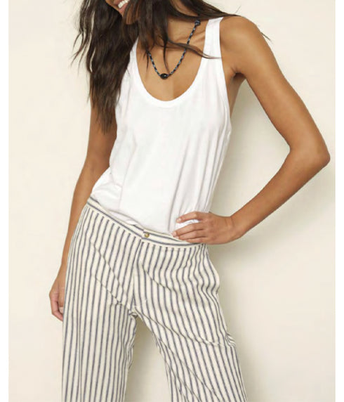 Pascale Pants - Blue Stripe