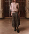 The Highland Skirt - Tan Leopard