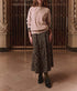 The Highland Skirt - Tan Leopard