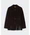 Western Fringe Jacket - Burnt Cocoa