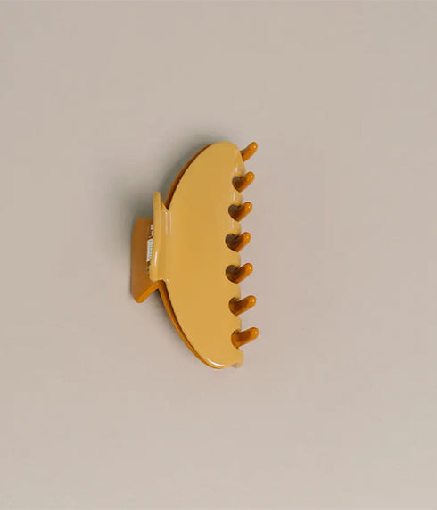 Hair Claw Clip 4" - Two Tone Citrus