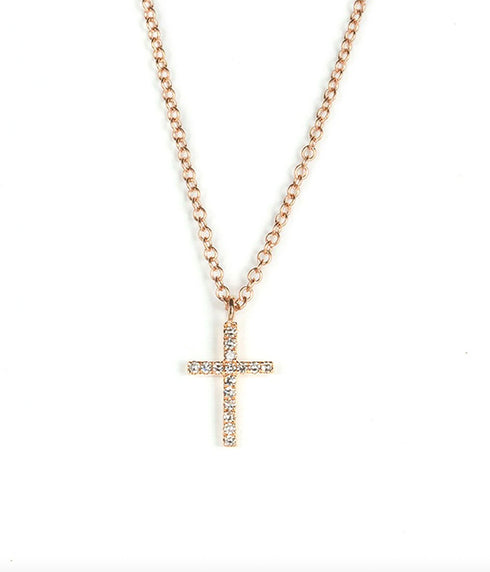 Petite Cross Necklace