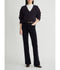 Charle Flare Corduroy Trousers - Navy