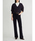 Charle Flare Corduroy Trousers - Navy