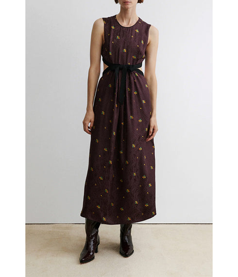 Noah Dress - Bordeaux
