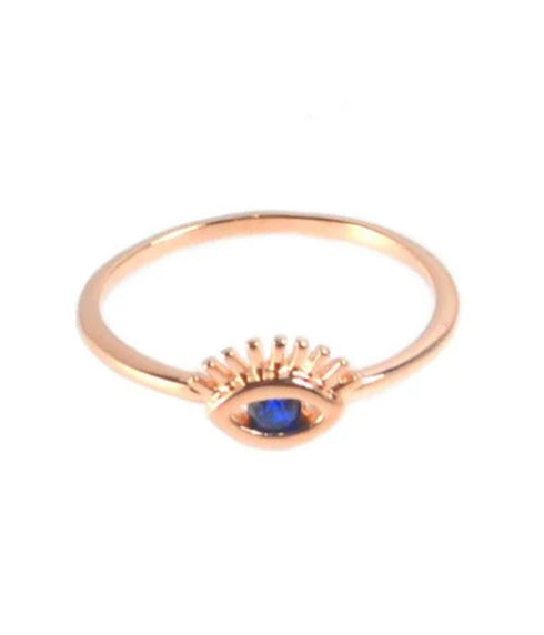 Montana Evil Eye Ring Rose Gold