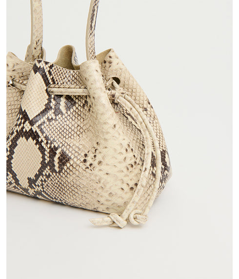 Drawstring Pouchette - Roccia