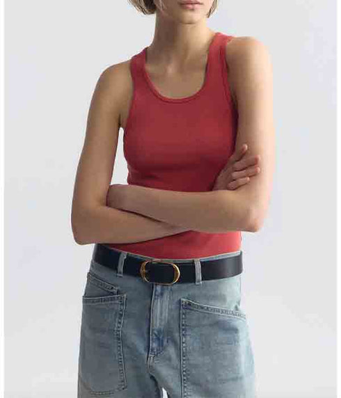 June Tank - Washed Red