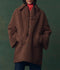 The Plush Car Coat - Chocolate