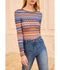 Lunaire Knit Top - Sunset