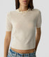 Compass Jane Sweater Tee - Cream