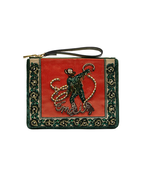 Ace Cowboy Embellished Clutch