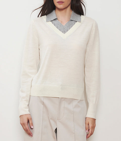 The Dickie Knit - Cream Multi