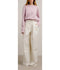 Noa Shrunken Crewneck - Soft Pink