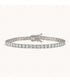 Crystal Tennis Bracelet - Sterling Silver