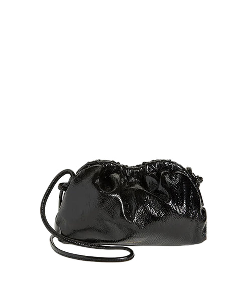 Mini Cloud Clutch - Black/Flamma