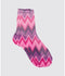 Optical Socks - Fuchsia