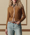 The Dainty Cardigan - Suntan