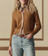 The Dainty Cardigan - Suntan