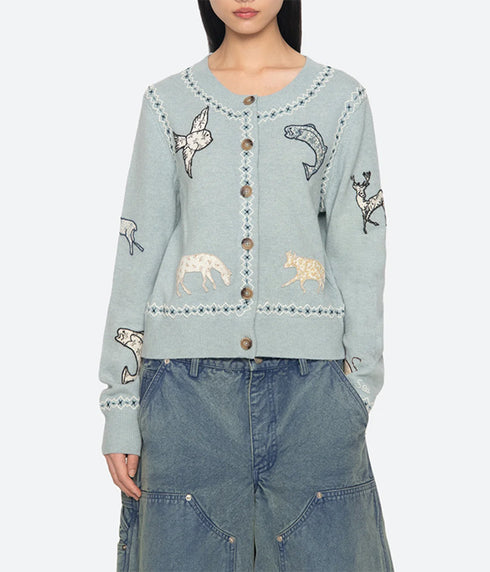Winslow Cardigan - Blue