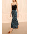 Clarisse Trumpet Midi Skirt - Midnight