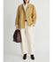 Aspen Shearling Reversible Coat - Tan