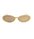 Lyric Leigh Sunglasses - Gold Mirror