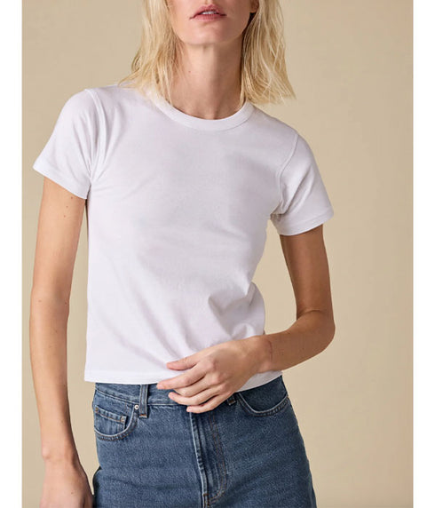 The Shrunken Tee - White