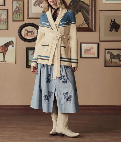 The Western Riding Cardigan Sweater