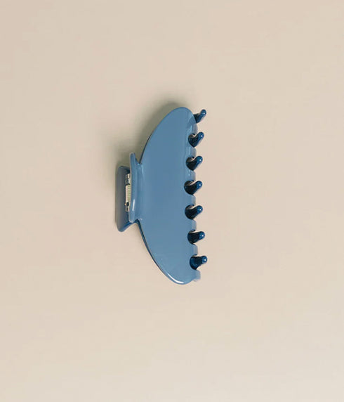 Hair Claw Clip 4" - Two Tone Blue Sea
