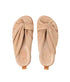 Suede Crossed Sandals - Sand
