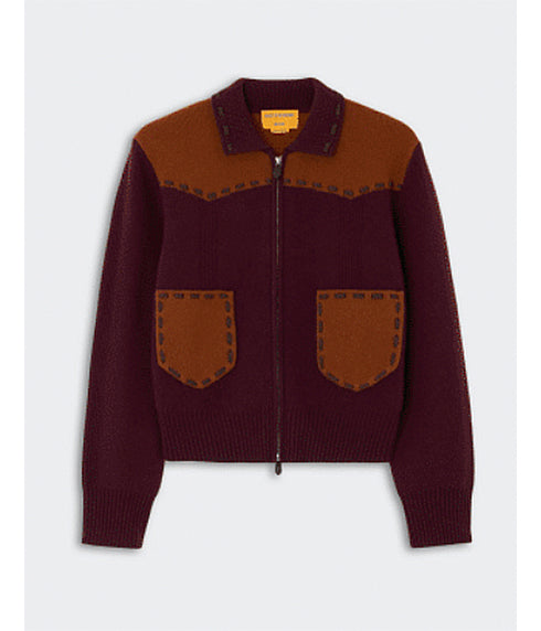 Saddle Up! Jacket - Fig/Burnt Siena