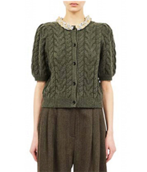 Olivia Knit Cardigan - Militaire
