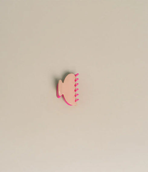 Hair Claw Clip 2" - Two Tone Pink