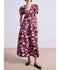 Dia Maxi Dress - Essa Floral Merlot