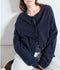 Damsville Cardigan - Navy Blue