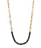 Black Diamond Row Necklace
