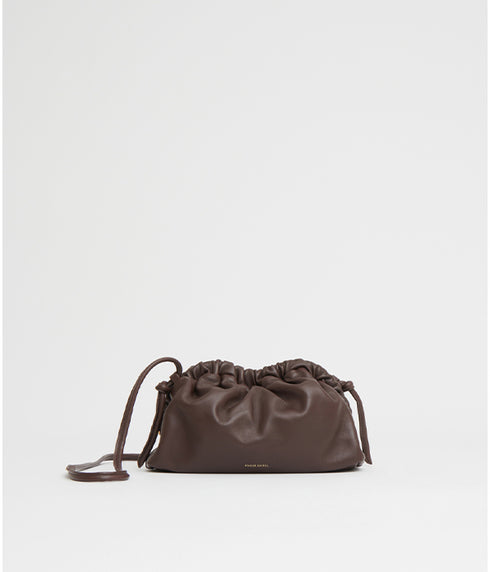 Mini Cloud Clutch - Chocolate